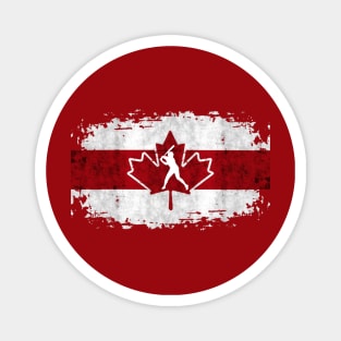 Canada Baseball Olympics Magnet